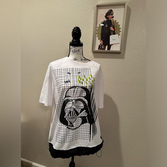 NWT Disney Parks Star Wars Land Darth Vader Graphic Tee S L XL - Picture 1 of 5